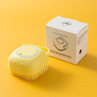 Shampoo'Minou™ |  La brosse toilettage et massage avec shampoing intégré