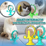 Croq'Fun™ | Le Distributeur de Croquettes qui Éveille et Régale Votre Chat